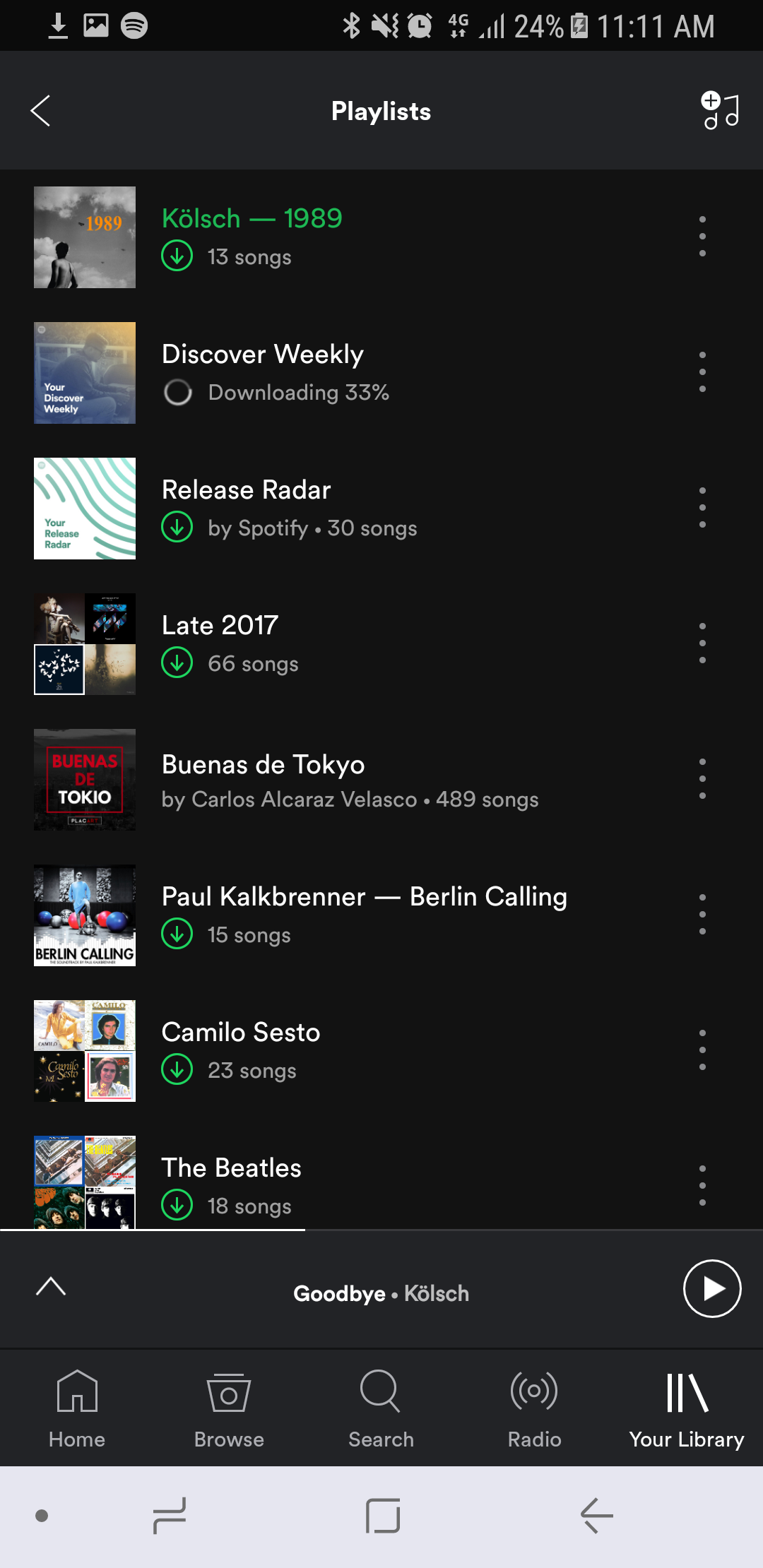 Spotify Download Using Cellular Greyed Out
